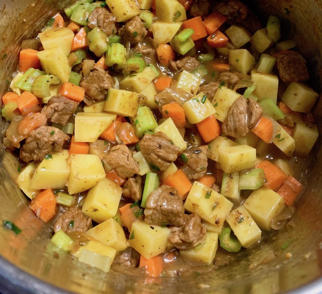 Stew vegetables