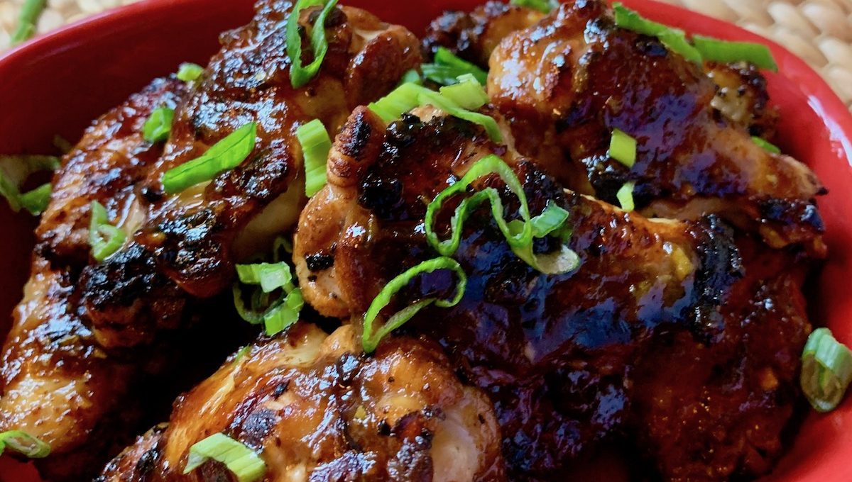 Ain’t a Thing but a Sticky Thai Chicken Wing