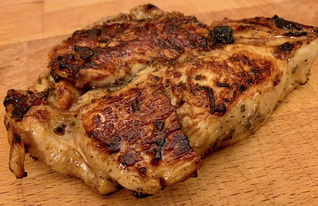 Seared chicken breast