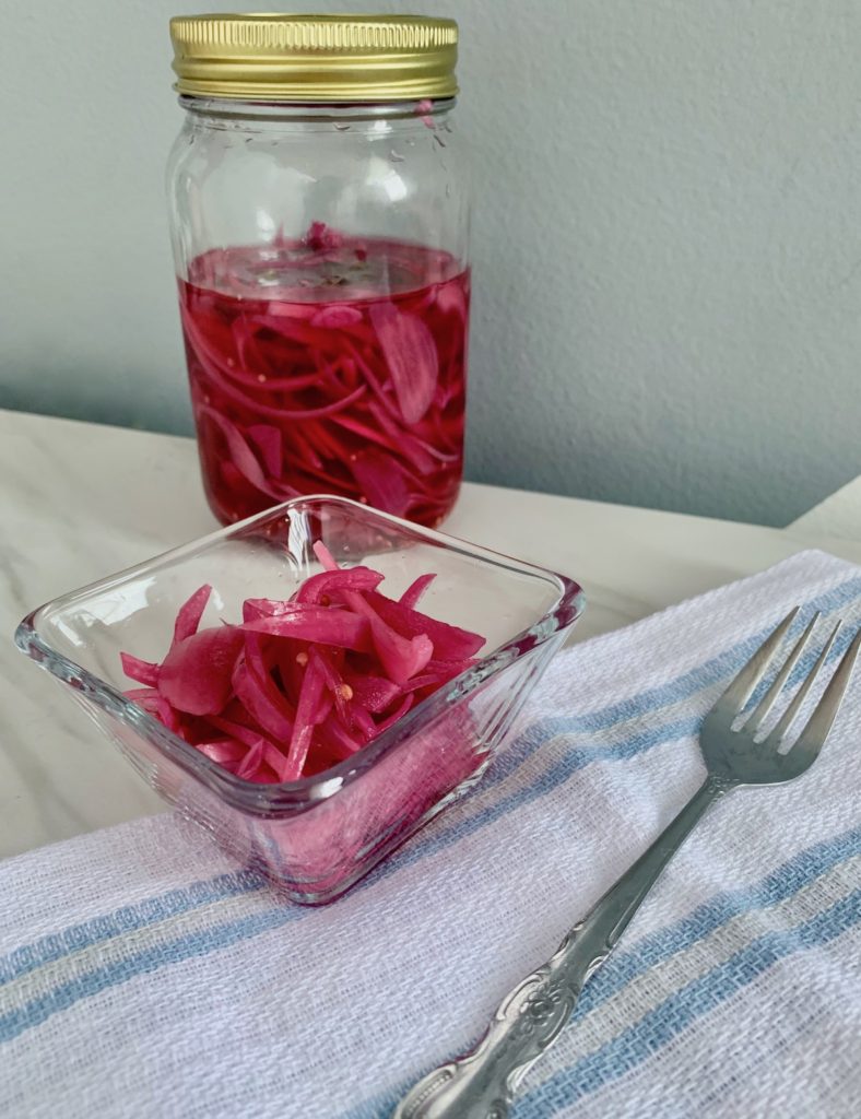 Flavorful and easy pickled red onion recipe