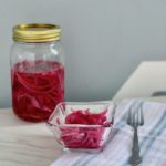 Simple pickling technique for onions