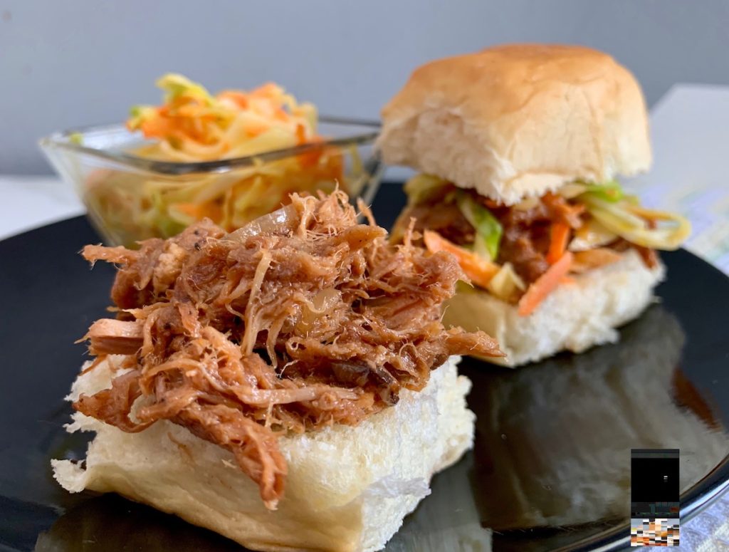 Delicious pulled pork sandwiches