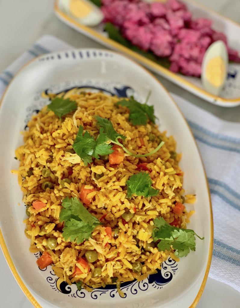 Arroz con pollo recipe from Costa Rica