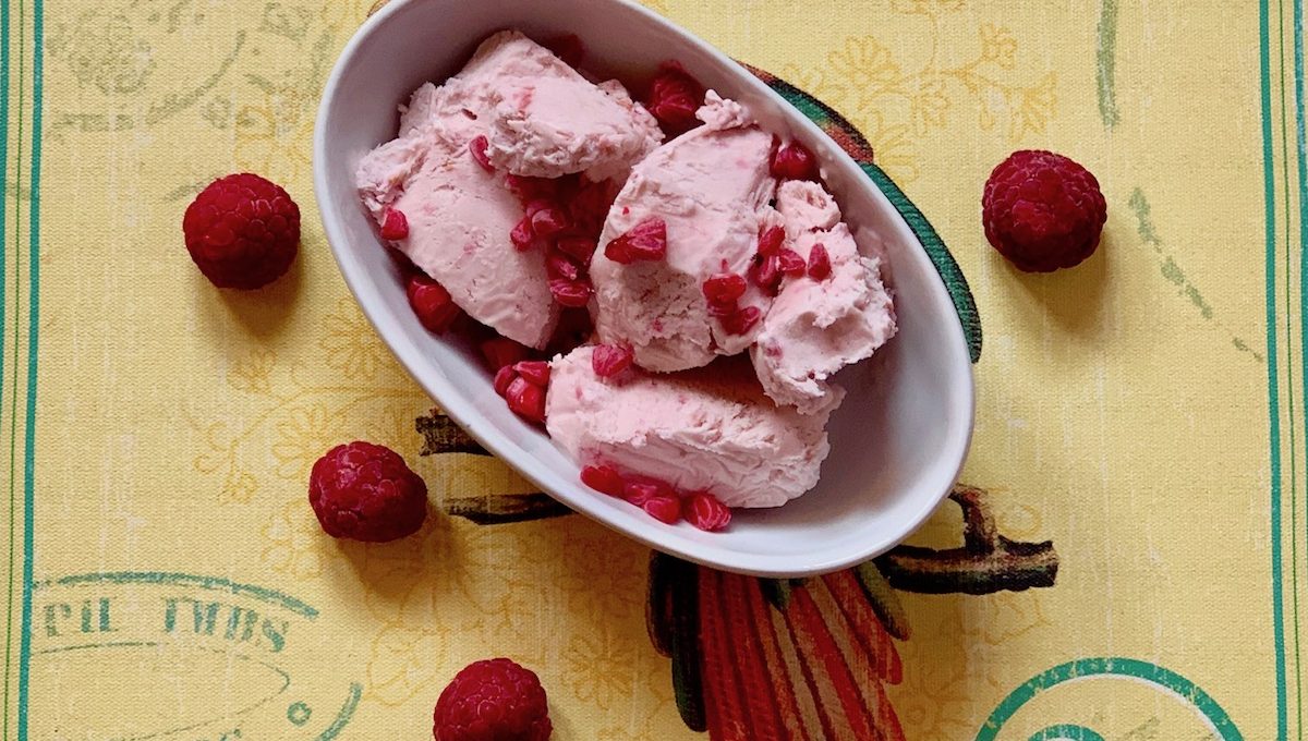 Homemade Raspberry Ice Cream Recipe