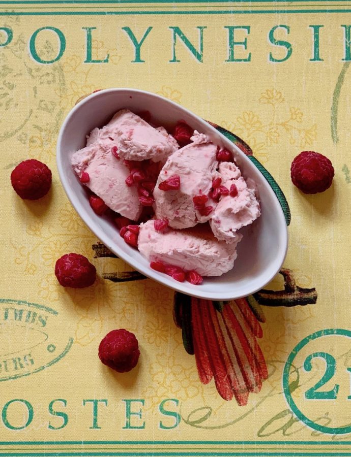 Homemade Raspberry Ice Cream Recipe