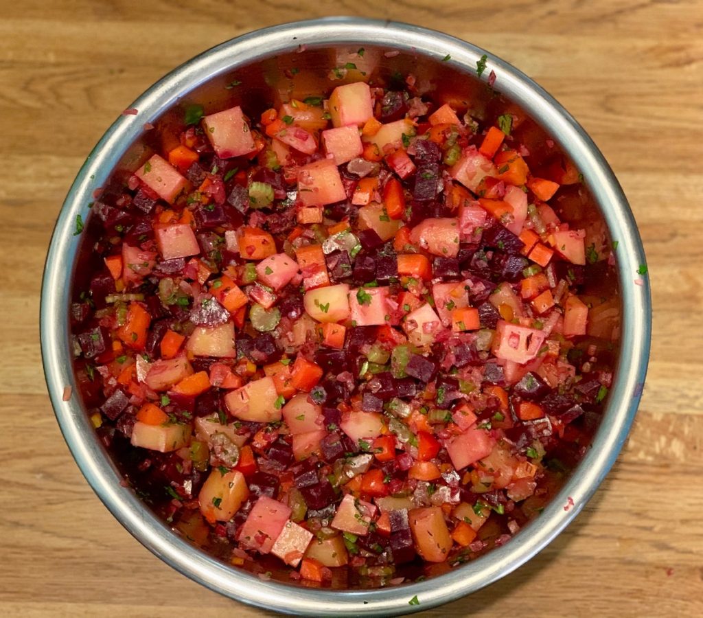 Refreshing beet salad recipe